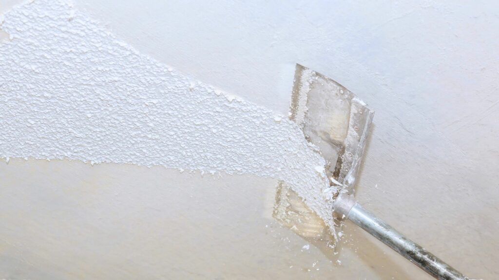 popcorn ceiling removal