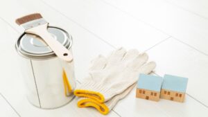 Prepping for interior house painting